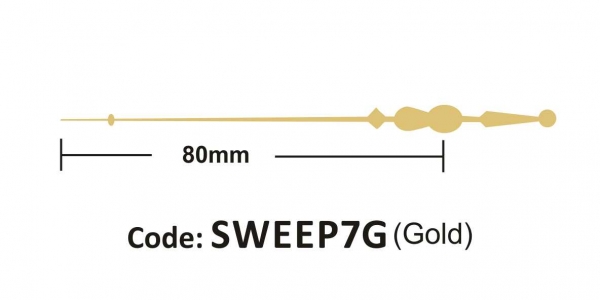 Sweep 80mm Gold