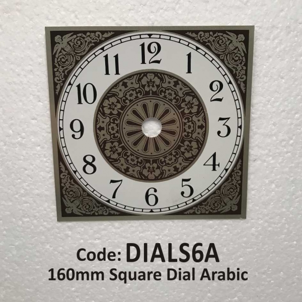 Dial Square Arabic 160mm