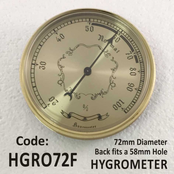 Hygrometer 72mm Series