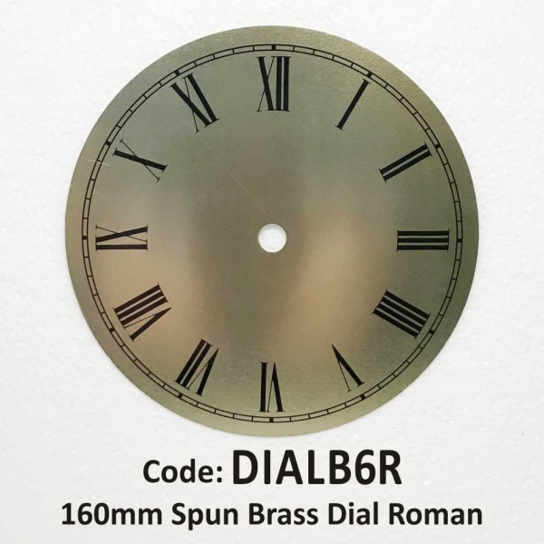 Dial Brass Roman 160mm
