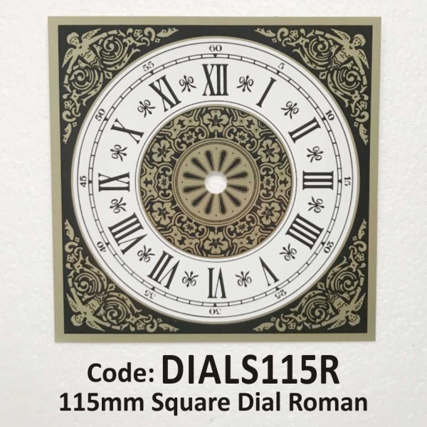 Dial Square Roman 115mm
