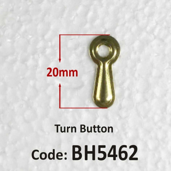 Brass Turn Button
