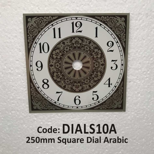 Dial Square Arabic 250mm