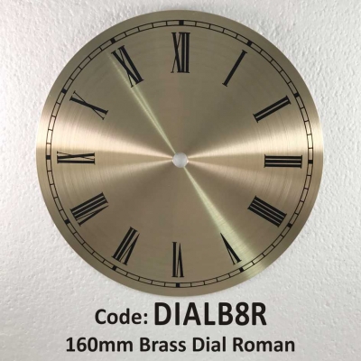 Dial Brass Roman 200mm