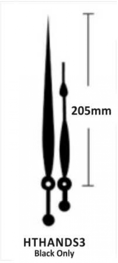 High Torque Movement Hands 205mm