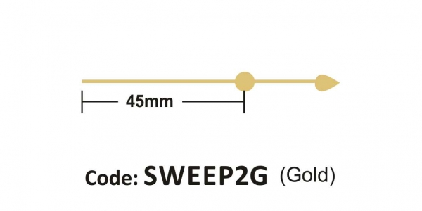 Sweep 45mm Gold