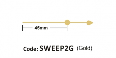 Sweep 45mm Gold