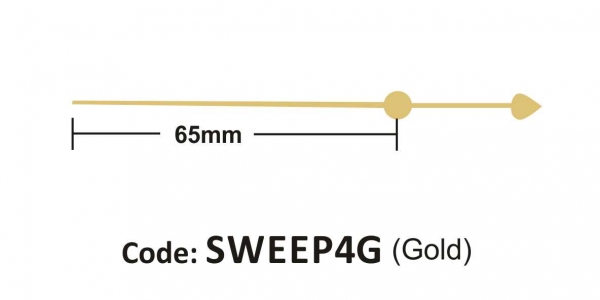 Sweep 65mm Gold