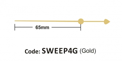 Sweep 65mm Gold