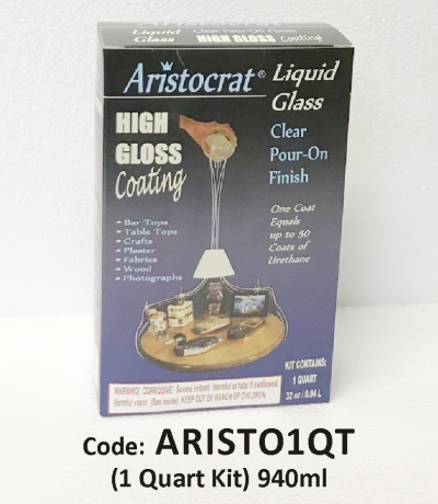 Aristocrat Liquid Glass Resin 1 Quart