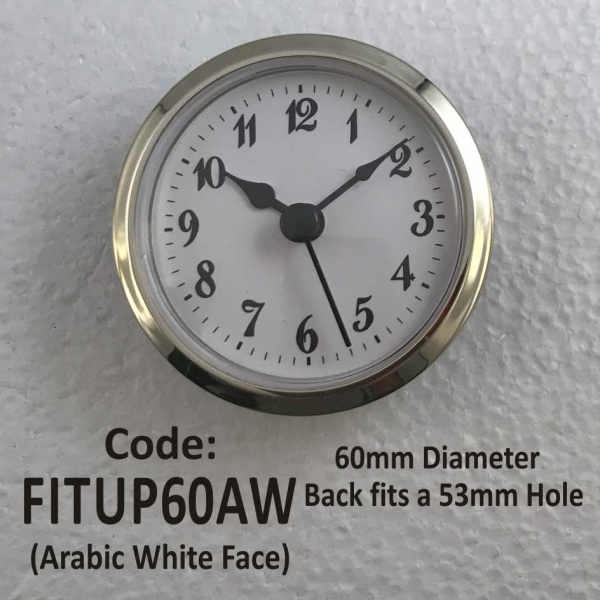 Fit-Up 60mm Arabic White