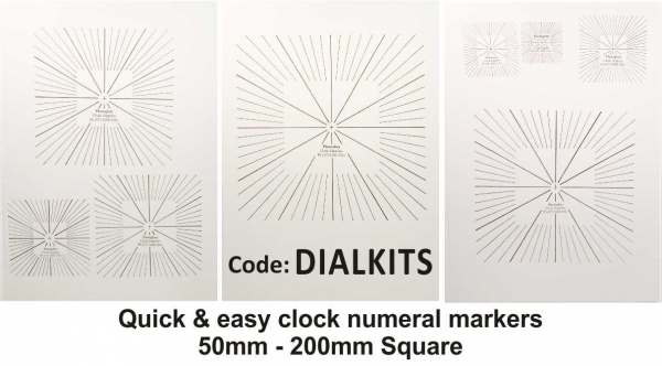 Numeral Markers Square