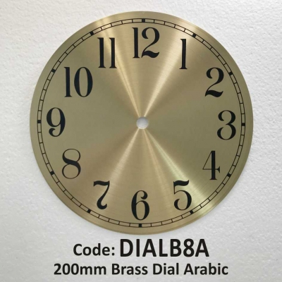 Dial Brass Arabic 200mm