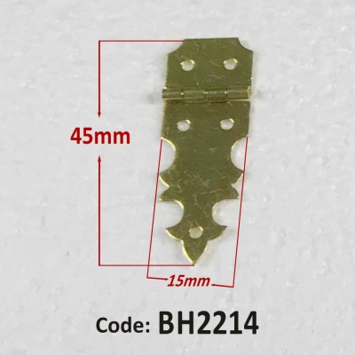 Brass Hinge 15 x 45mm