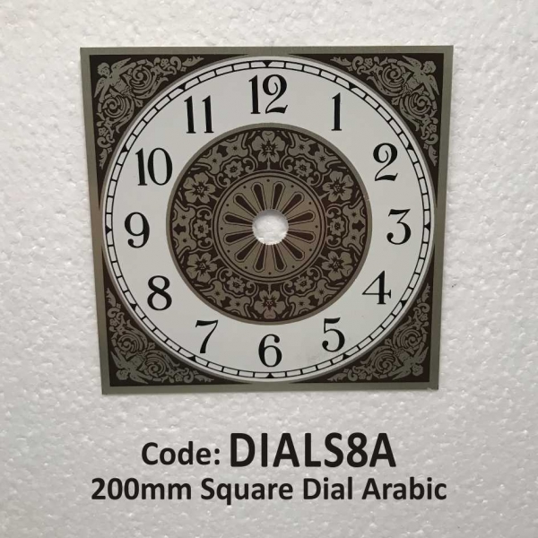 Dial Square Arabic 200mm